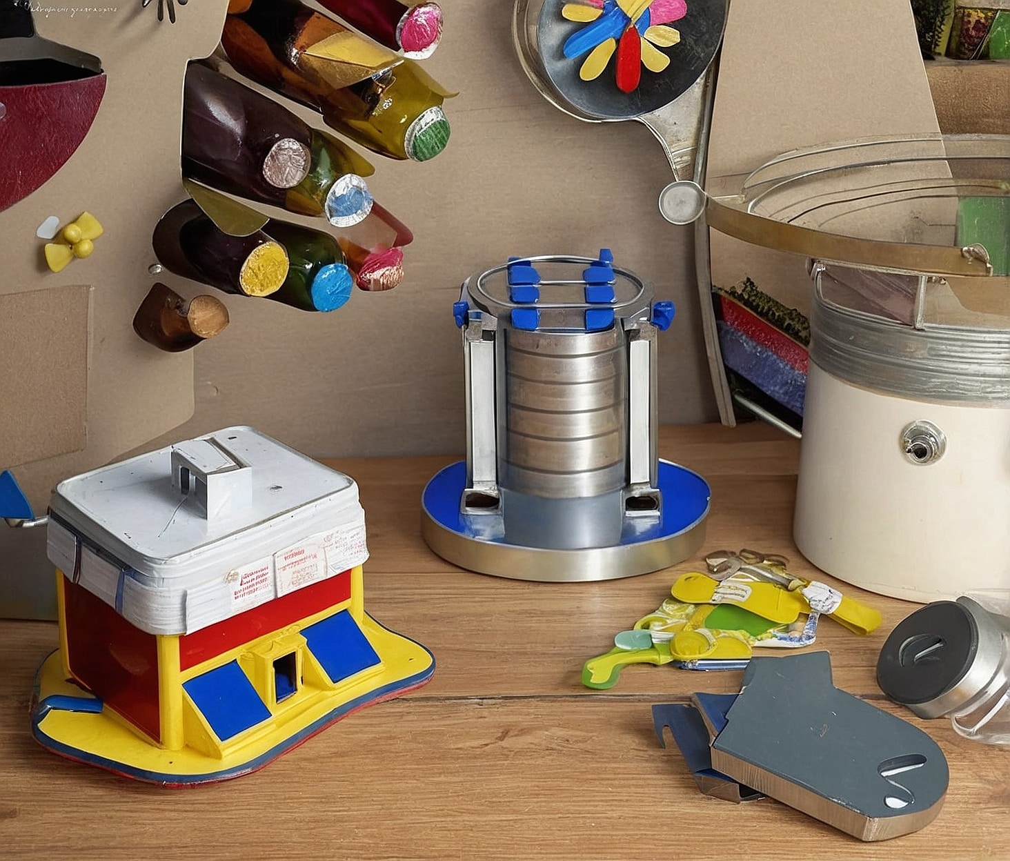 Proyectos brillantes de metal