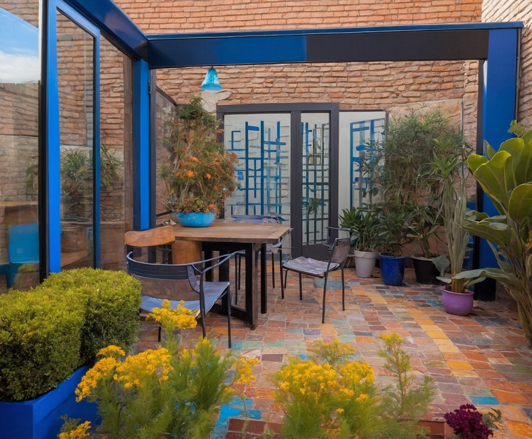 Transformación de patio en obra maestra