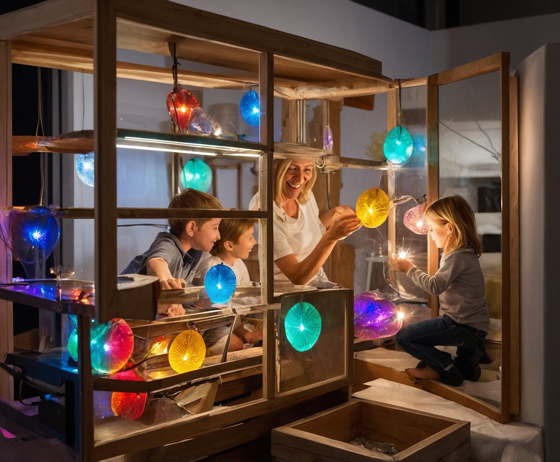 Ventana metálica con diseño moderno