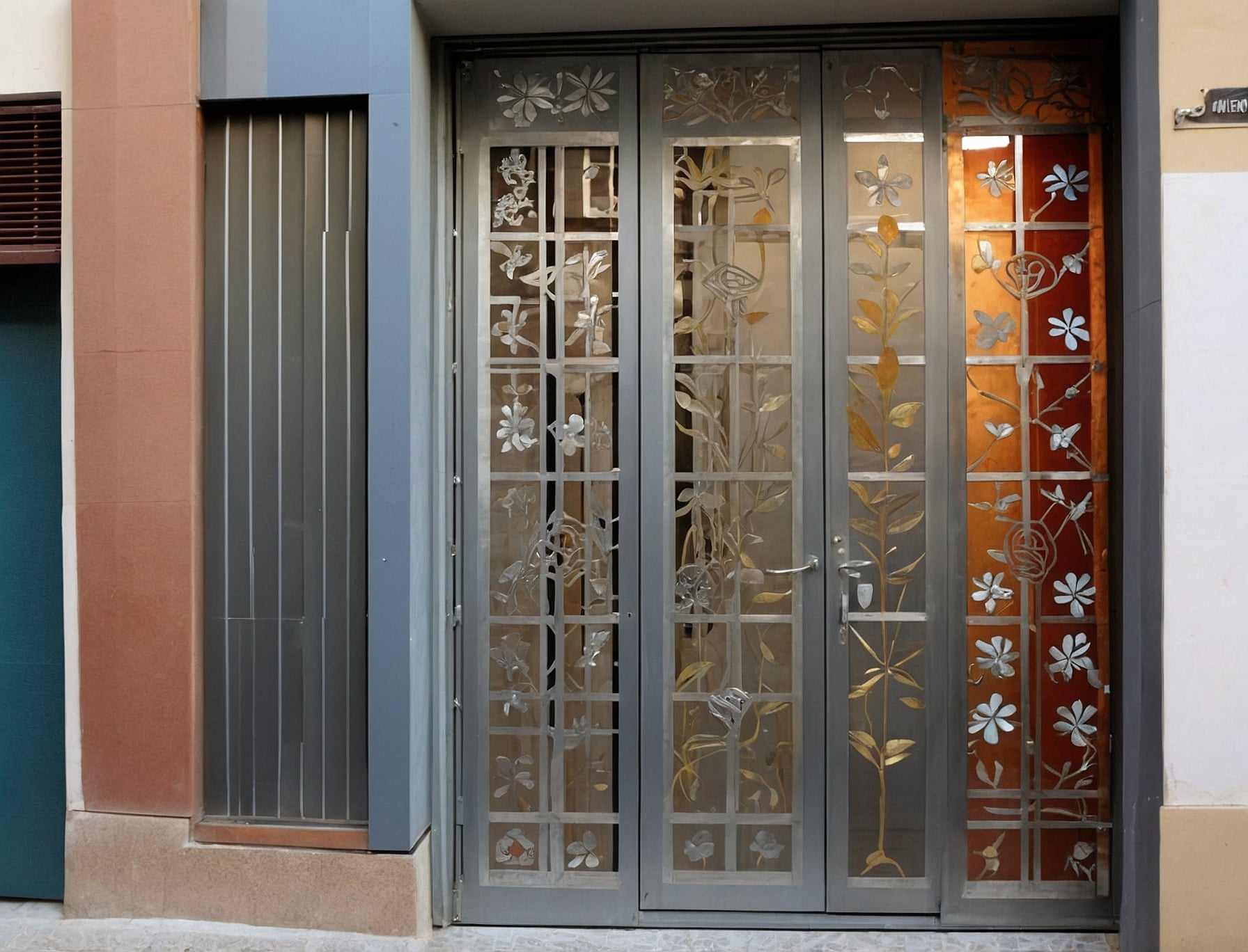 Ventanas y puertas de metal únicas