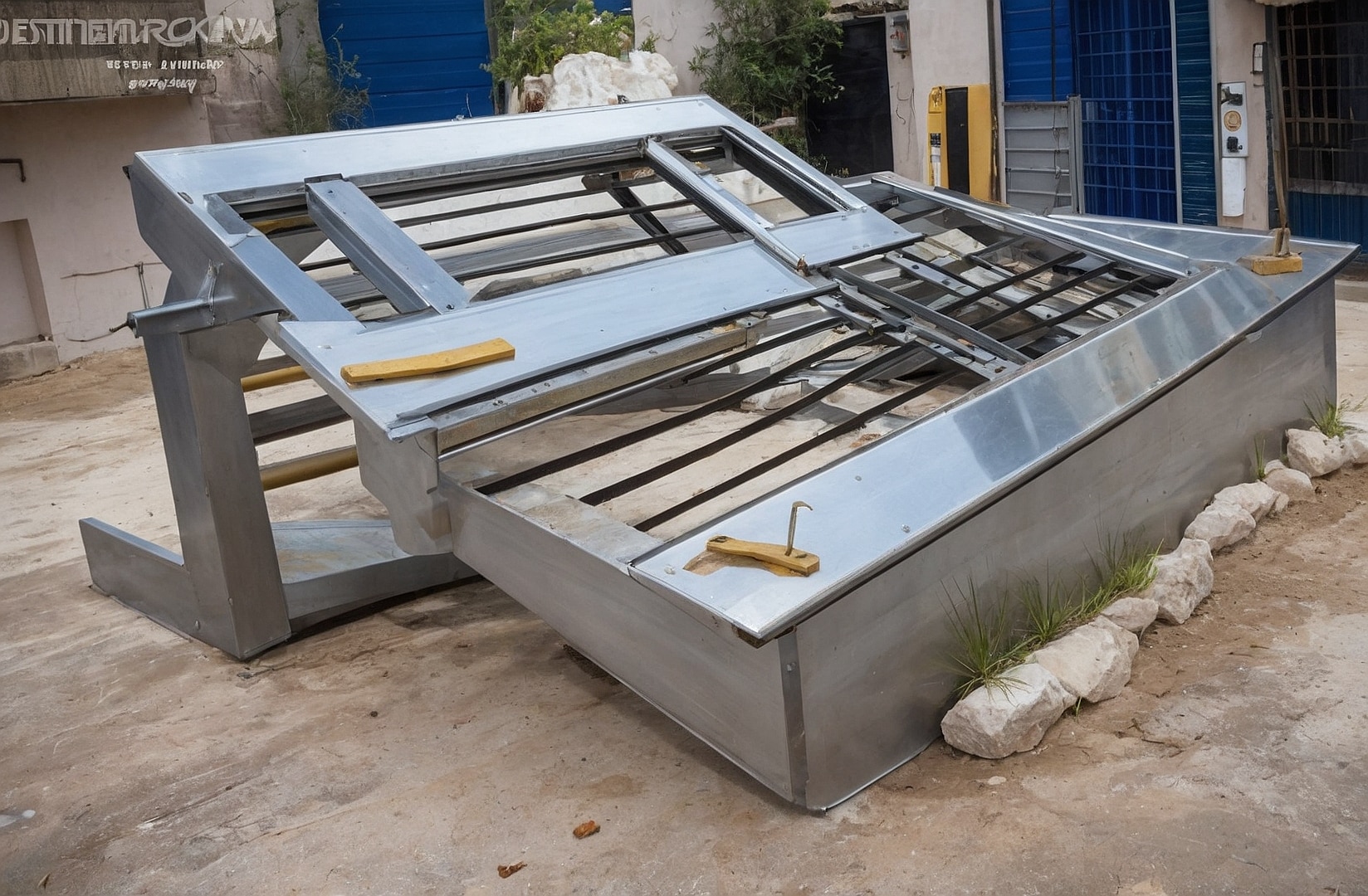 Artesanía metálica con estilo propio.